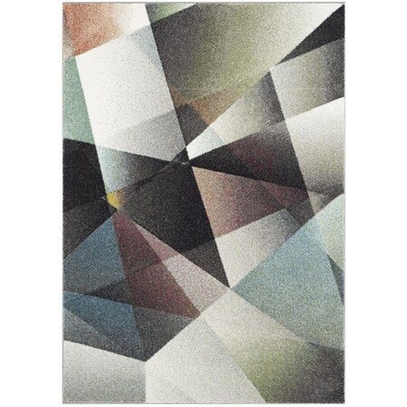 Safavieh 5 ft. 3 in. x 7 ft. 6 in. Porcello Power Loomed Area Rug Grey & Multi Color - Medium Rectangle PRL6939B-5
